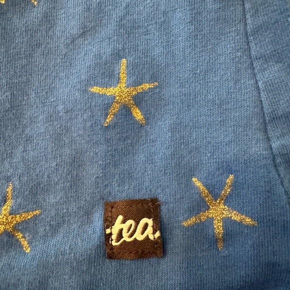 TEA COLLECTION Blue Starry Kids Dress Size 2 - Picture 3 of 5